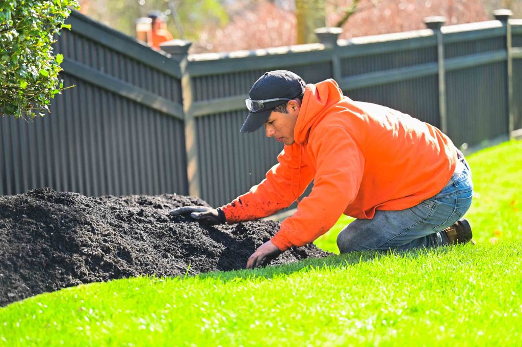 Mulch Application